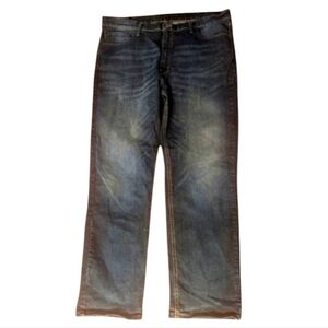 Levi' 541 Vintage Wash Blue Relaxed Fit Casual Denim Jeans W40 L32